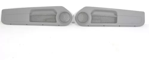 VW Lupo Arosa Türverkleidung Verkleidung Tür vorne links + rechts unten Boxen gr