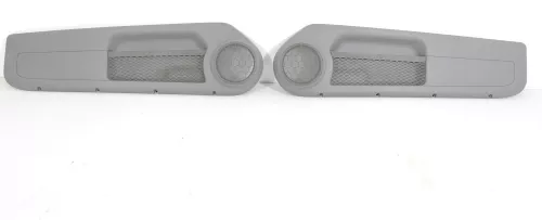 VW Lupo Arosa Türverkleidung Verkleidung Tür vorne links + rechts unten Boxen gr (142677)