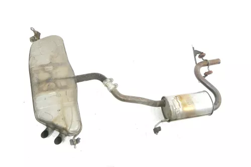 VW Touran Auspuff Endschalldämpfer hinten 1,6 FSI Motor BAG BLP BLF Mittelschall (142733)