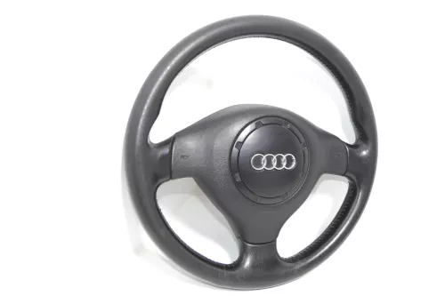Audi A4 B5 A6 4B A8 Lenkrad schwarz 3-speichen airbag 