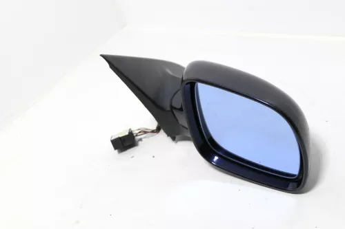 Audi A6 4B Spiegel Außenspiegel rechts elektrisch blau LZ5L mit GLAS (143192)