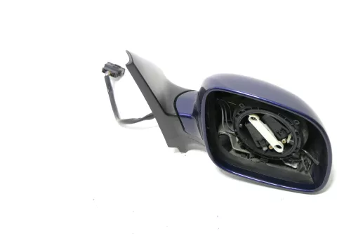 VW Golf 4 Bora elektrischer Spiegel vorne rechts Außenspiegel blau LB5N 143279 (143279)