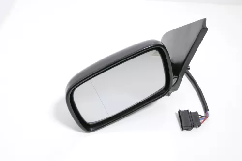 VW Polo 6N elektrischer Spiegel Außenspiegel links außen mit Glas schwarz LC9Z K (143605)