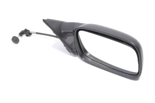 VW Passat 3A 35i mechansicher Spiegel Außenspiegel rechts mit Glas schwarz matt (143743)