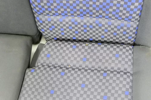 Audi A3 8L Sitz Sitze hinten Rückbank Rücksitzbank Sitzfläche Kopfstützen blau k (143754)