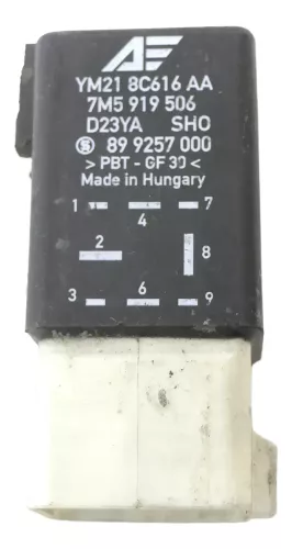 VW Sharan 7M Kühlerlüfter Steuergerät 7M5919506 TDI  Relais 419 Kühler Lüfter