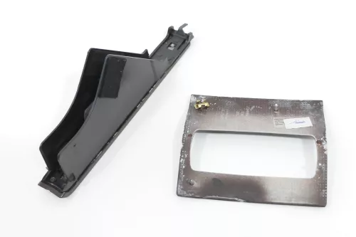 Audi A6 4B C5 Verkleidung Klappe Abdeckung Dekor Holz Optik Nußbaum 2UQ (144183)