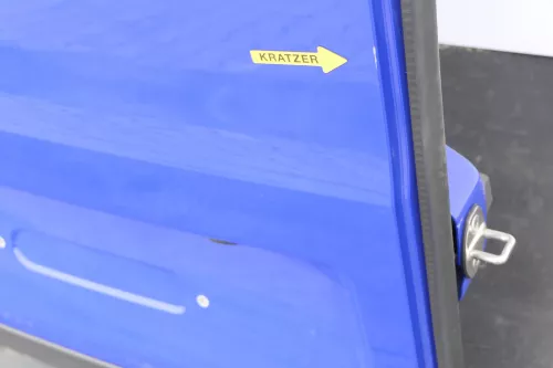 VW Crafter 7C MAN TGE Tür hinten links Heckklappe Hecktür Flügeltür blau R502 Ho (144322)