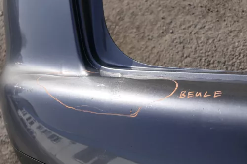 VW Touran 1T Stoßstange hinten Heckstoßstange Stoßfänger grau  (144519)