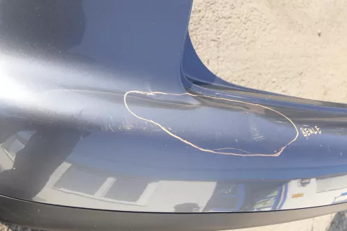 VW Touran 1T Stoßstange hinten Heckstoßstange Stoßfänger grau  (144519)
