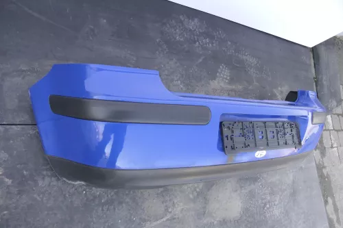 VW Golf 4 Limousine Stoßstange hinten Heckstoßstange Stoßfänger blau LW5Z (144534)