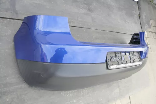 VW Golf 5 1K Limousine Stoßstange hinten Heckstoßstange blau LC5J (144567)