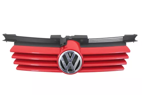 VW Bora Grill Kühlergrill VW Zeichen Logo rot LP3G (144646)
