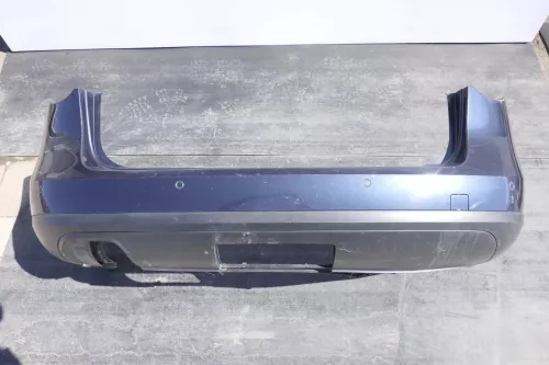VW Passat 3C Kombi Stoßstange hinten Heckstoßstange grau blau LC5F PDC blue