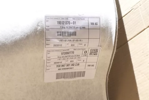 VW Crafter 7C MAN TGE Himmel Innenraum Decke Dachhimmel Dach oben grau vorne  (144880)