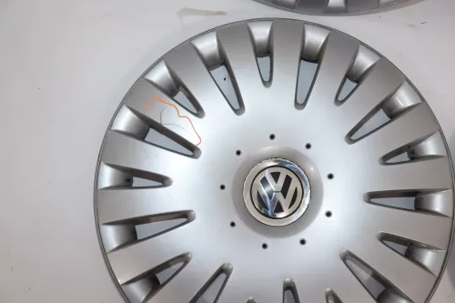 original 4 Stück VW Bora Golf 4 1J Radkappe Radzierkappe 16 Zoll 1J0601147M (145134)