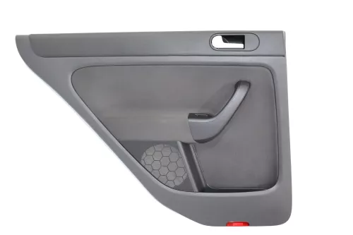 VW Golf Plus 5M 1x Türverkleidung Verkleidung Tür hinten links schwarz  (145275)
