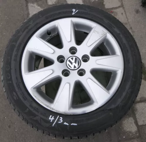 1x Golf 5 Eos Passat Original Alufelge Alu 3C0601025AE 7J x16H2 ET45 Touran   2 (145611)