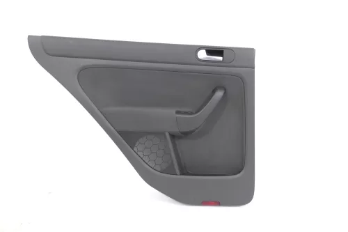 1x VW Golf Plus 5M 1x Türverkleidung Verkleidung Tür hinten links schwarz 