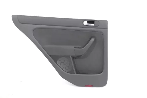1x VW Golf Plus 5M 1x Türverkleidung Verkleidung Tür hinten links schwarz