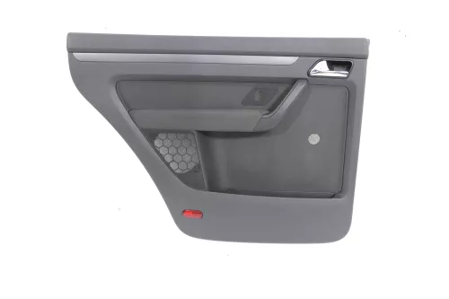 VW Touran 1x Türverkleidung Verkleidung Tür hinten links anthrazit schwarz Kurbe (145705)