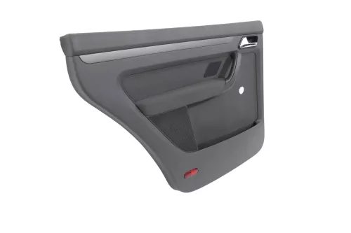 VW Touran 1x Türverkleidung Verkleidung Tür hinten links anthrazit schwarz Kurbe (145705)
