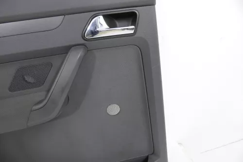 VW Touran 1x Türverkleidung Verkleidung Tür hinten links anthrazit schwarz Kurbe (145705)