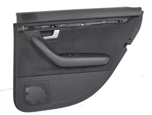 1x Audi A4 8E B6 Türverkleidung Verkleidung Tür hinten rechts Alcantara schwarz (145708)