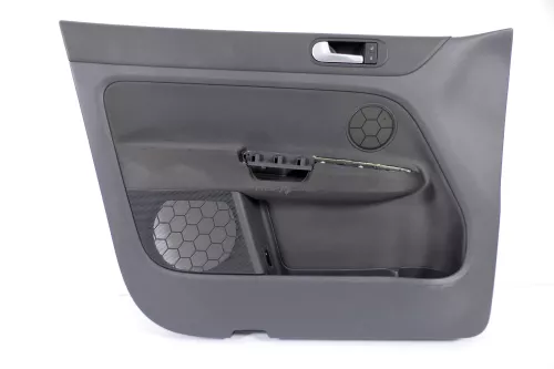VW Golf Plus 5M 1x Türverkleidung Verkleidung Tür vorne links anthrazit dunkel (145739)