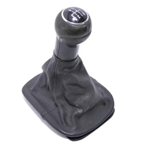 VW Golf 4 Bora Schaltknauf Schaltsack Schaltung Schaltknüppel schwarz  (146124)