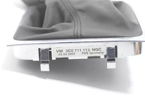 VW Passat 3C 5-Gang Schaltknauf Schaltsack Schaltung Schaltknüppel original Scha (146172)