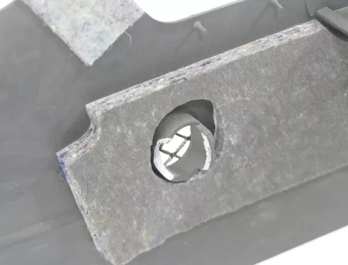Audi A3 8P Mitteltunnel hinten Verkleidung um Handbremse Konsole schwarz A (146536)