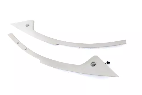 VW Fox 5Z A-Säulen Verkleidung vorne links + rechts grau Lautsprecher Abdeckung (146619)