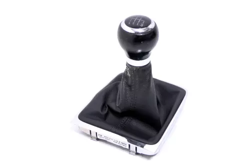 VW Passat 3C 6-Gang Schaltknauf Schaltsack Schaltung Schaltknüppel original (146854)