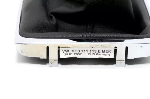 VW Passat 3C 6-Gang Schaltknauf Schaltsack Schaltung Schaltknüppel original  (146854)