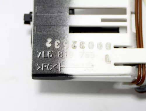 VW Touareg 7L Lüftungsdüse Düse Lüftung Regler Schalter 7L6819765L (146879)