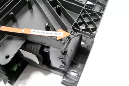 VW Golf 7 5G Mittelarmlehne Armlehne original mitte schwarz AMK - Mängel -DEFEKt (147680)