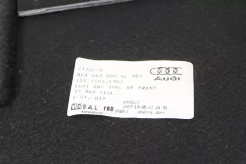 A3 8P Abdeckung Verkleidung Kofferraum hinten rechts Seite 8P3863880AL 2/3-Türer (147719)