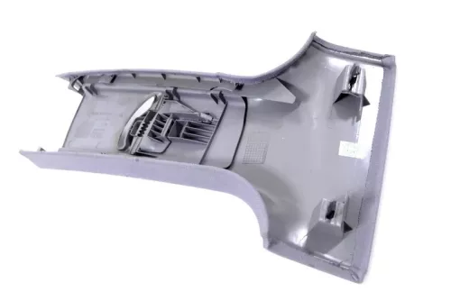 Audi A6 4B B-Säulen Verkleidung vorne links Abdeckung um Gurt elefant blau (147746)