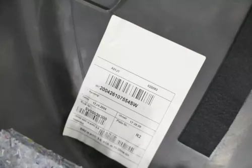 VW Touran Seitenverkleidung Verkleidung Kofferraum hinten rechts Abdeckung anthr (147800)