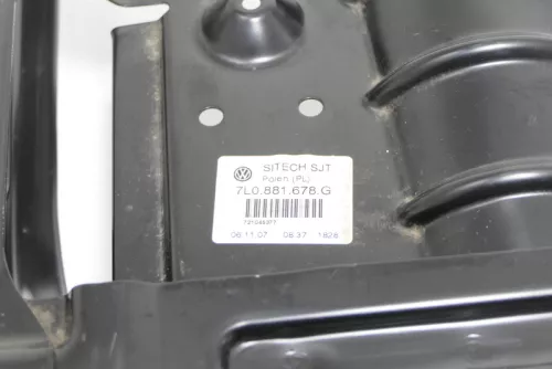 VW Touareg 7L Q7 4L Sitzkonsole Konsole vorne rechts Beifahrersitz Schiene  (148076)
