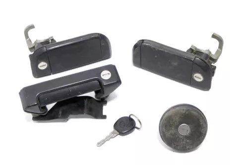 VW T4 Türschloß Tür Türgriff Schloß vorne links + rechts + Schlüssel Tankdeckel 