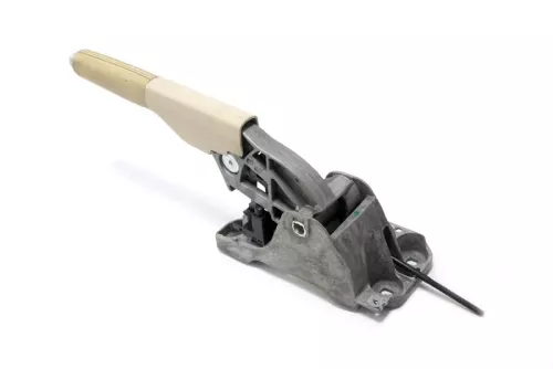 VW Eos 1F Handbremse Feststellbremse Handbremshebel beige besch Leder 95T (148242)