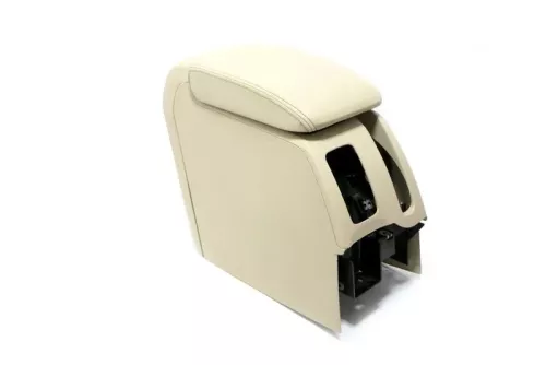 VW Eos 1F Mittelarmlehne Armlehne Fach Lehne Mittelkonsole beige besch 95T