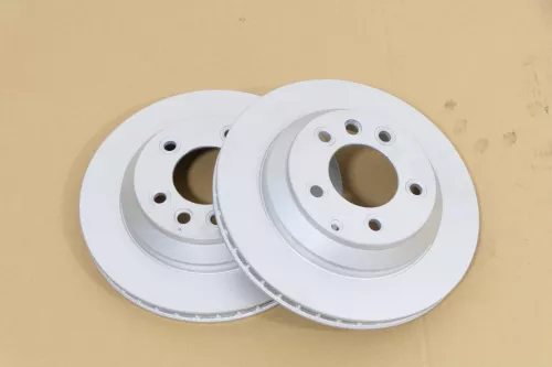 2x Audi Q7 4L Bremsscheibe Bremsscheiben hinten links + rechts Zimmermann (148430)
