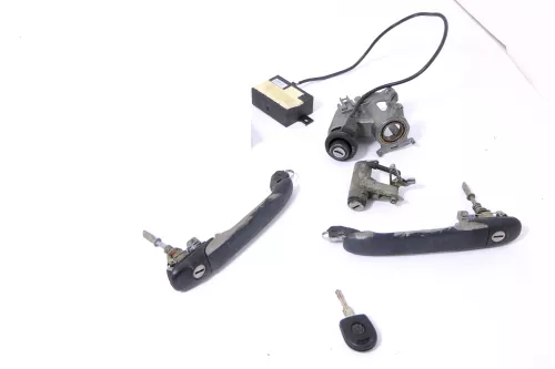 VW Polo 6N Schloßsystem Türgriff Heckschloß + 1x Schlüssel Schloß Zündschloß (148718)