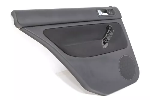 1x VW Golf 4 1J Kombi Türverkleidung Verkleidung Tür hinten links schwarz (148806)