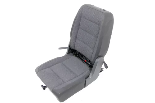VW Touran Sitz hinten rechts (hinter Beifahrersitz) Rücksitz anthrazit Isofix (148868)