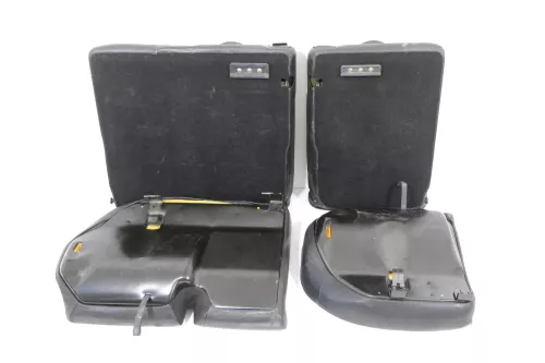 VW Passat 3BG Kombi Sitz Rückbank Rücksitzbank Sitzfläche Sitze Leder anthrazit (148892)