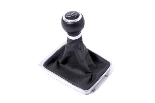 VW Passat 3C 6-Gang Schaltknauf Schaltsack Schaltung Schaltknüppel original (148932)